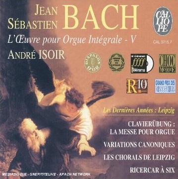 Andre Isoir - Bach's Instrumental Works - Discography
